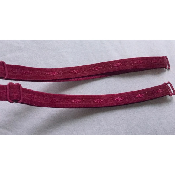 VALENTINE’S PICK ౨ৎ Raspberry Bra Straps - Picture 3 of 3